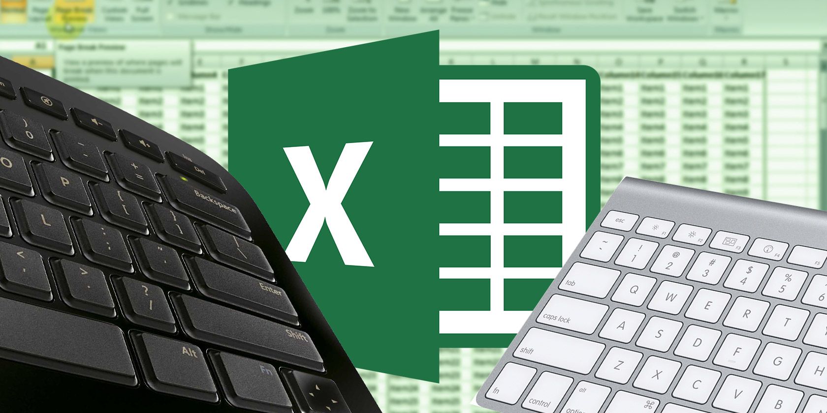 key shortcuts for excel 2016