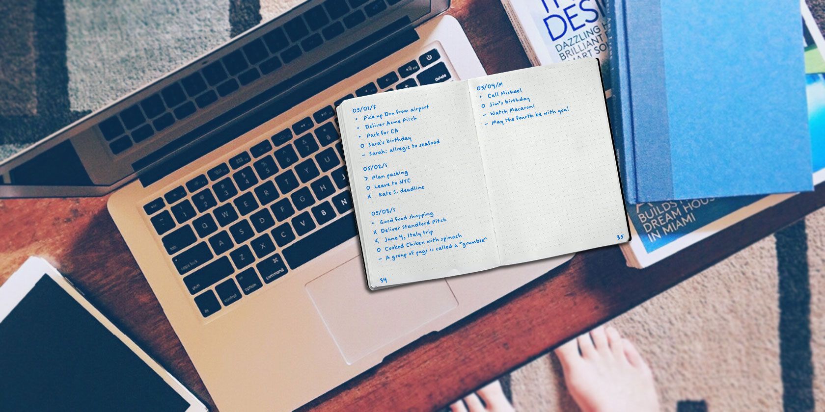 productivity journal app for mac