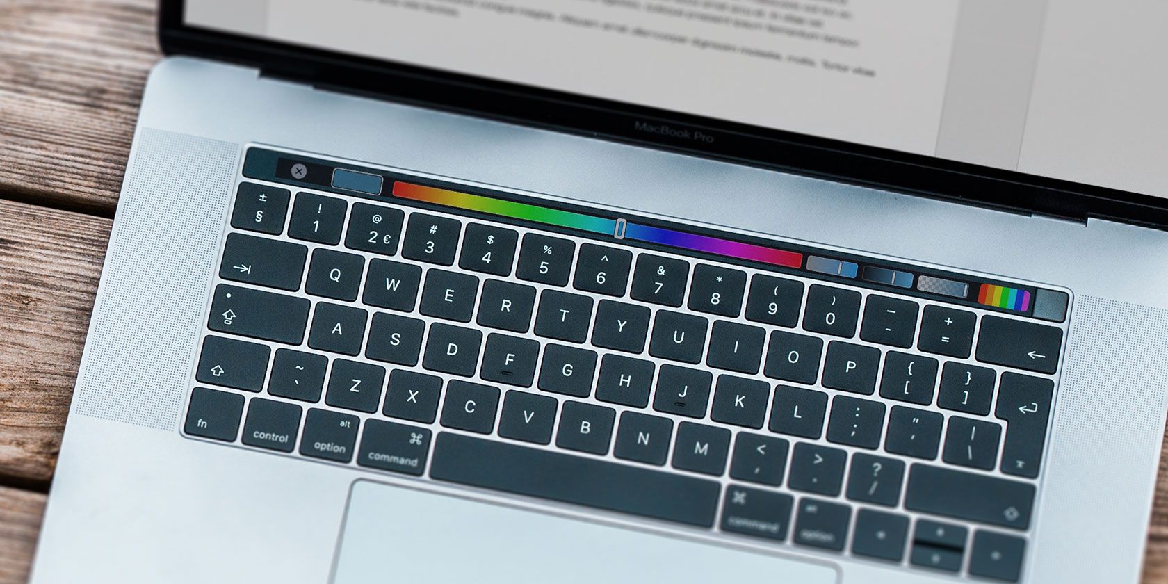 must have apps for macbook pro touch bar