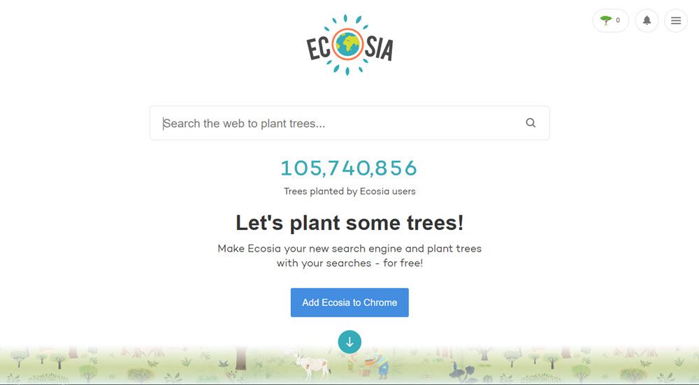 Ecosia Alternative Search Engine - 12 motori di ricerca alternativi che trovano ciò che Google non può
