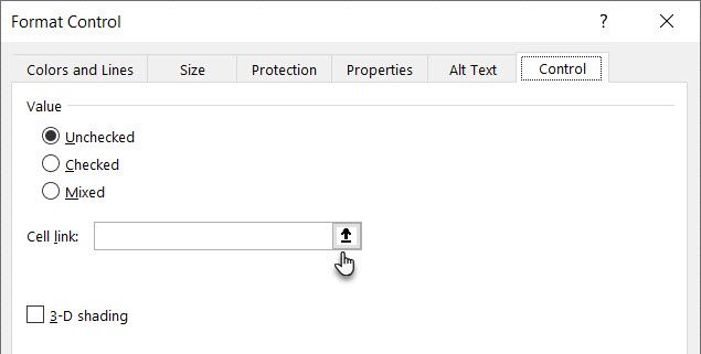 So erstellen Sie eine Checkliste in Microsoft Excel - Excel Cell Selection