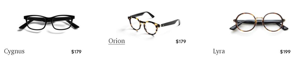 Vue Lite Eyeglasses Styles - Occhiali Vue Lite: un auricolare invisibile che sembra intelligente