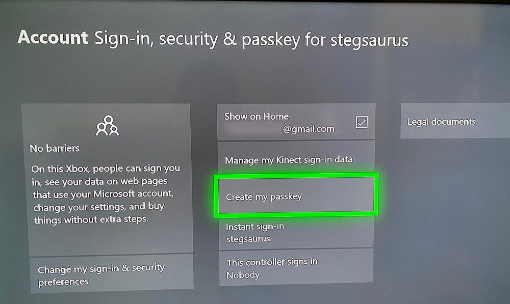 Xbox One Create Passkey - Come modificare la password di Xbox One e aggiungere una passkey