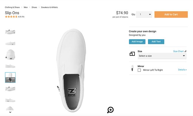 customizing shoes websites