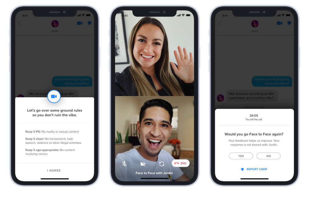 tinder face to face video call - Tinder lancia video chat in tutto il mondo