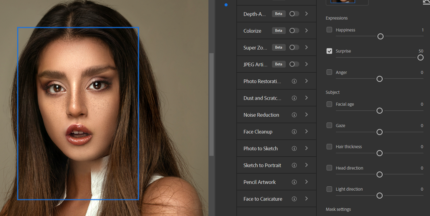 12 Surprise 50 - Come utilizzare la funzione Ritratto intelligente di Photoshop: una guida per principianti