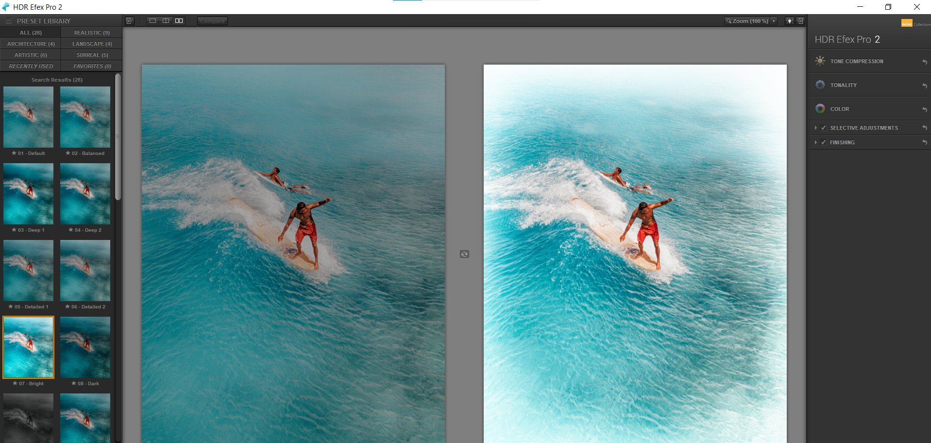 3 Bright Preset in HDR - 10 effetti sorprendenti che puoi applicare usando i plugin Nik con Photoshop