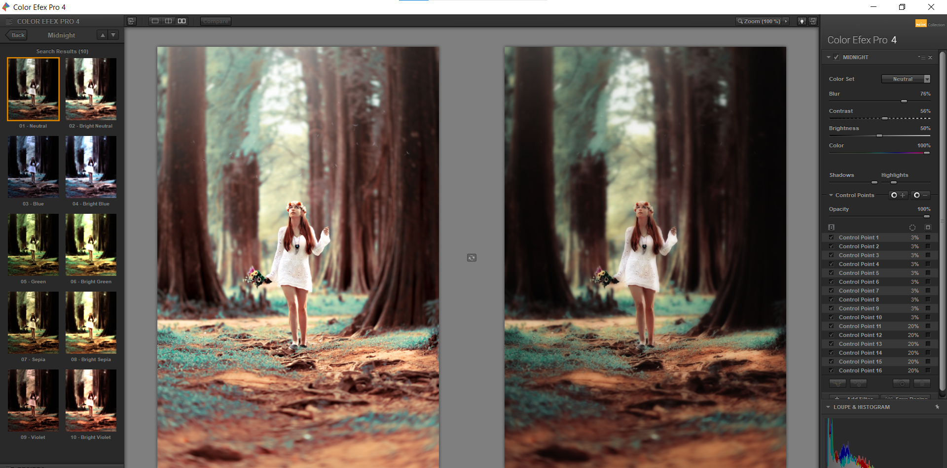 8 Midnight in Color Efex Pro - 10 effetti sorprendenti che puoi applicare usando i plugin Nik con Photoshop
