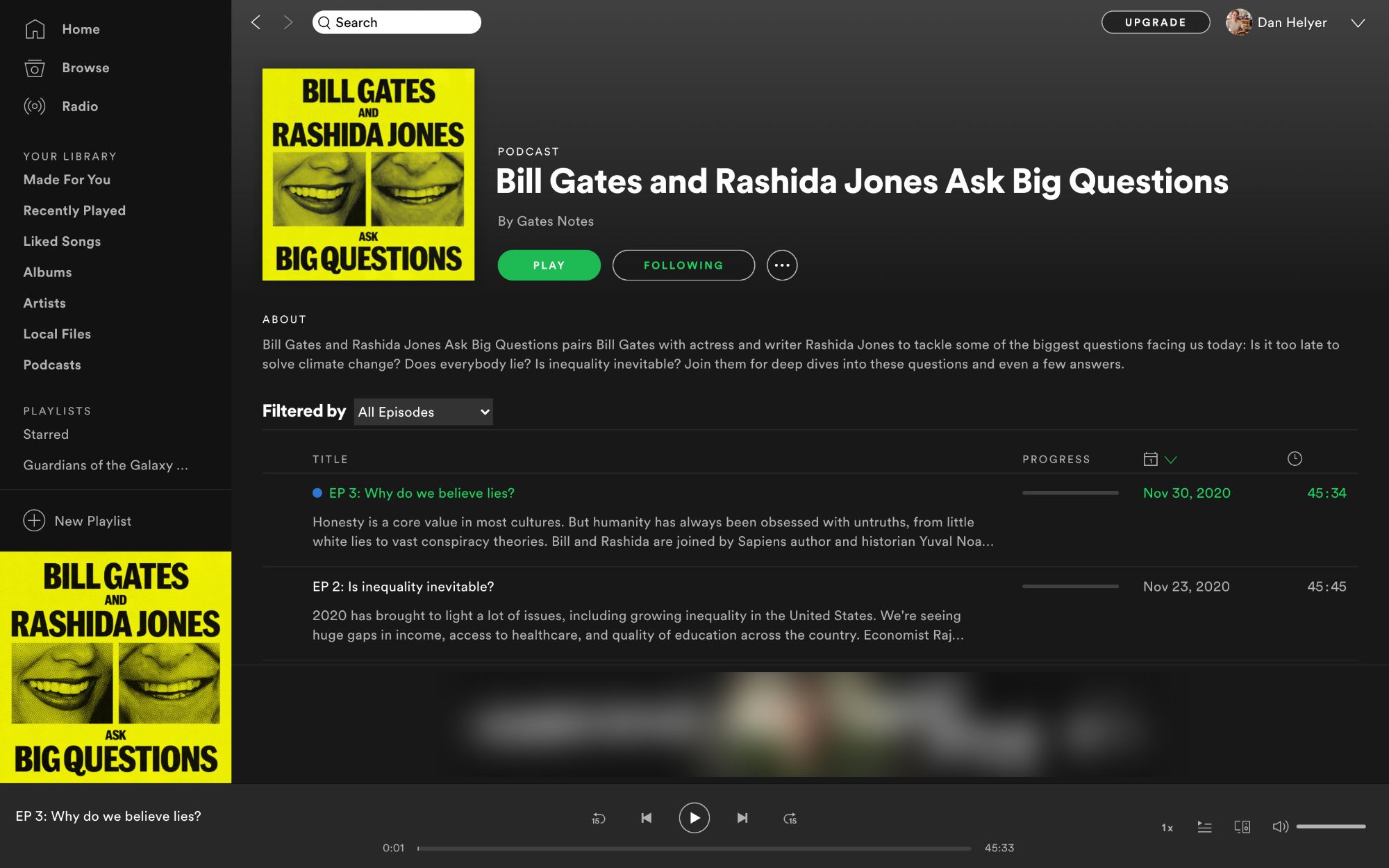 Spotify podcasts on Mac - Qual è la migliore app per ascoltare i podcast su un Mac?