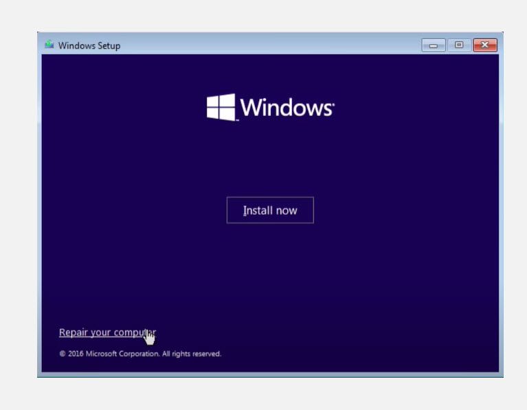 Windows Repair Computer - Come risolvere il codice di errore di Windows 10 0xc00000e
