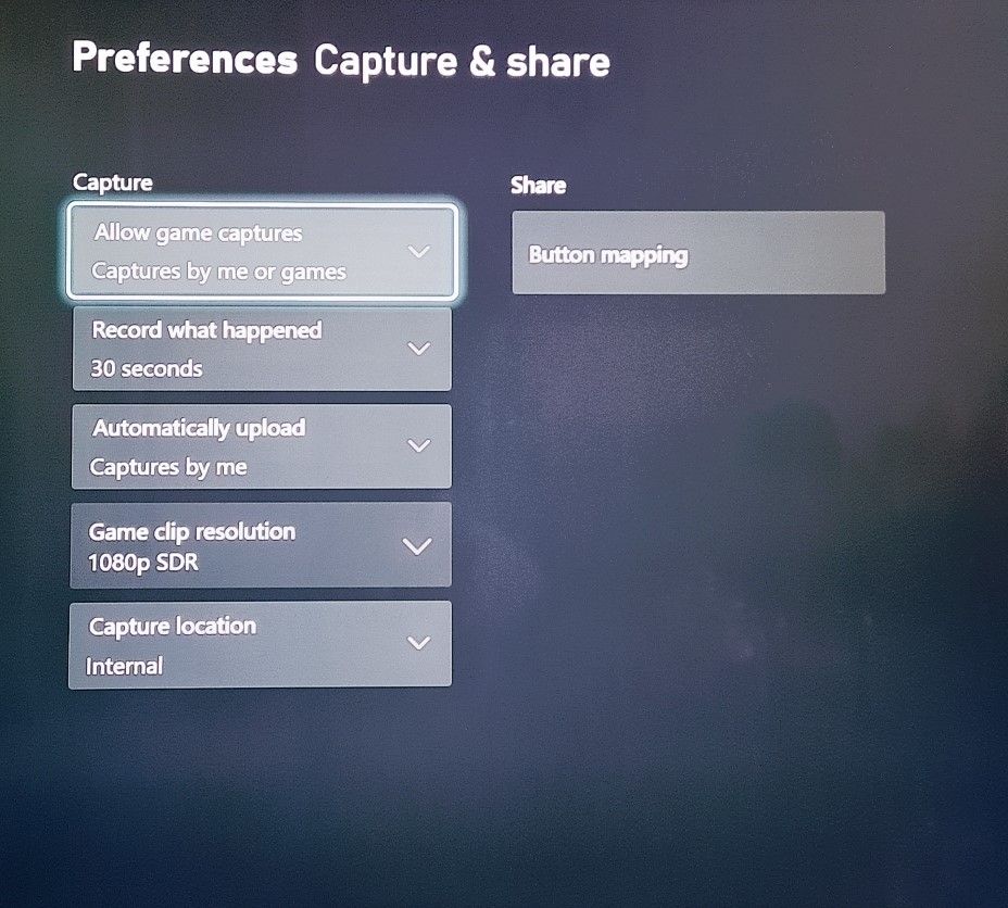 Xbox Series X Capture Settings - Come acquisire e condividere schermate o video su Xbox Series X